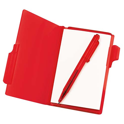 BLOCK DE NOTAS CON BOLIGRAFO