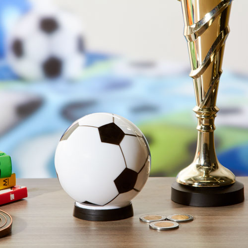 ALCANCIA EN FORMA DE BALON
